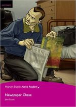 NEWSPAPER-CHASE-w-CD-ROM---Penguin-Actve-Read-Easystar--N-E
