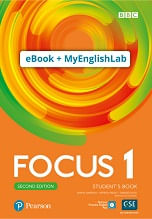 FOCUS 1 BR -    STUDENT`S EBook w/ Online Practice Access Code* 2nd Ed*   ** DIGITAL**