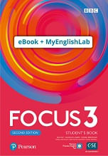 FOCUS 3 BR -    STUDENT`S EBook w/ Online Practice Access Code* 2nd Ed*   ** DIGITAL**