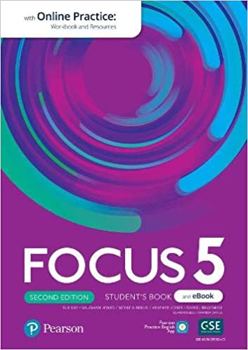 FOCUS 5 BR -    STUDENT`S BOOK & EBook with Online Practice, Extra Digital Activities & App* 2nd Ed*