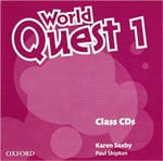 WORLD QUEST 1_CLASS AUDIO CD x 3