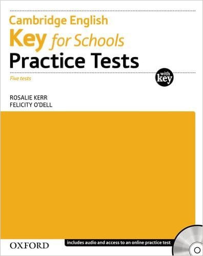 CAMBRIDGE KEY FOR SCHOOL - PRACTICE TESTS w/Key & CD **2015*
