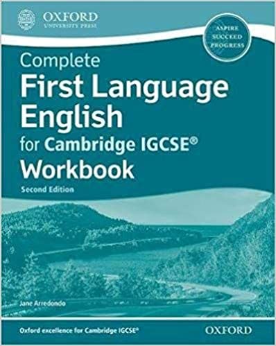 FIRST LANGUAGE ENGLISH FOR CAMBRIDGE IGCSE - WB  *2nd Ed