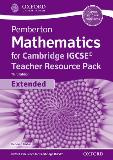 PEMBERTON MATHEMATICS FOR CAMBRIDGE IGCSE EXTENDED_ TCH`S  *3rd Edition*