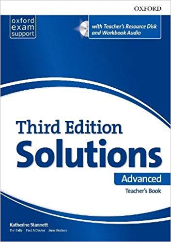 SOLUTIONS ADVANCED -  TEACHER`S w/ CD-Rom 3rd Ed