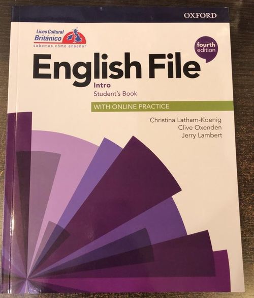 ENGLISH FILE INTRO -  STUDENT`S & WORKBOOK *4th Ed*