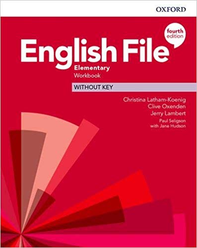 ENGLISH FILE ELEMENTARY-    WORKBOOK  4th ED.