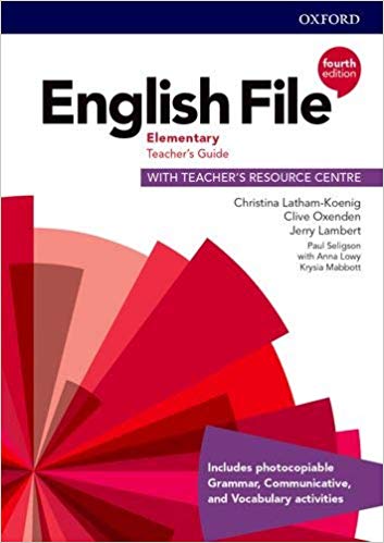 ENGLISH FILE ELEMENTARY-   TEACHER`S RESOURCE Pack  4th Ed