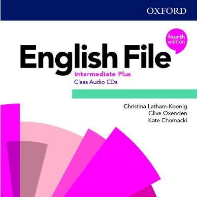 ENGLISH FILE INTERMEDIATE PLUS -CLASS AUDIO CDs x3  4th Ed