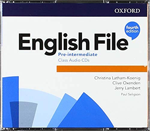 ENGLISH-FILE-PRE-INTERMEDIATE--CLASS-AUDIO-CDs-x5--4th-Ed