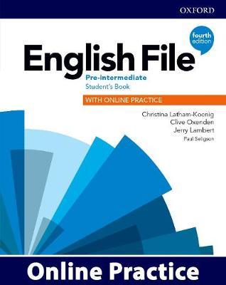 ENGLISH FILE PRE-INTERMEDIATE - ONLINE PRACTICE  4th Ed