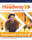 HEADWAY  PRE INTERMEDIATE -     STUDENT'S   E-Book   *5th Ed*  DIGITAL