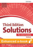 SOLUTIONS   PRE INTERMEDIATE -     WORKBOOK  E-Book digital    3rd Ed