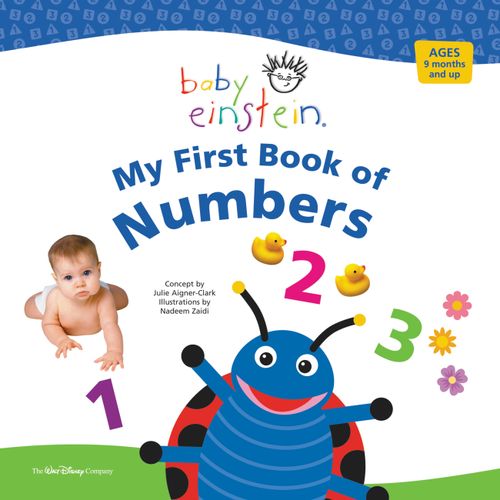 MY FIRST BOOK OF NUMBERS - Disney`s Baby Einstein