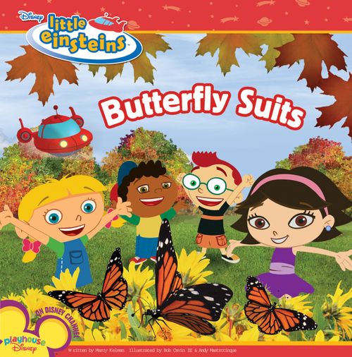 BUTTERFLY SUITS with STICKERS - Disney`s Little Einstein