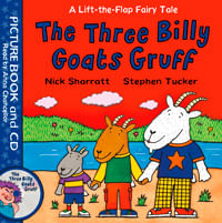 THREE BILLY GOATS GRUFF, THE - Book and Audio CD