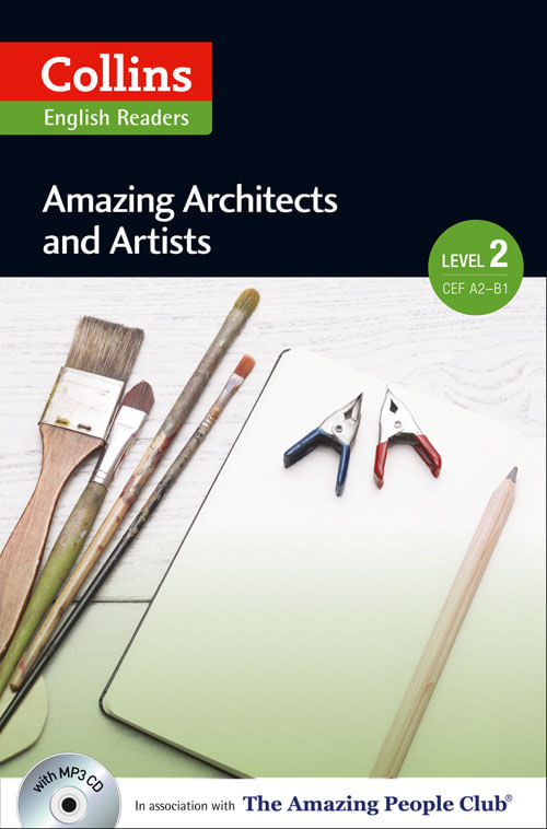 AMAZING ARCHITECTS AND ARTISTS w/CD - Collins English Reader