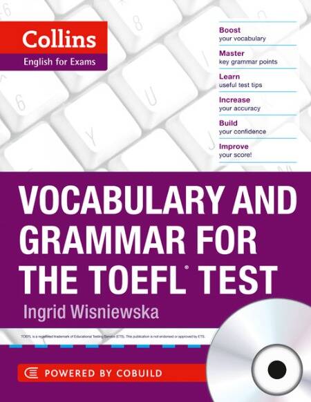 VOCABULARY AND GRAMMAR FOR THE TOEFL TEST w/MP3 CD -Collins