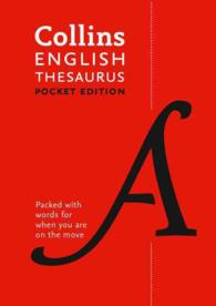 COLLINS POCKET THESAURUS **New Edition**