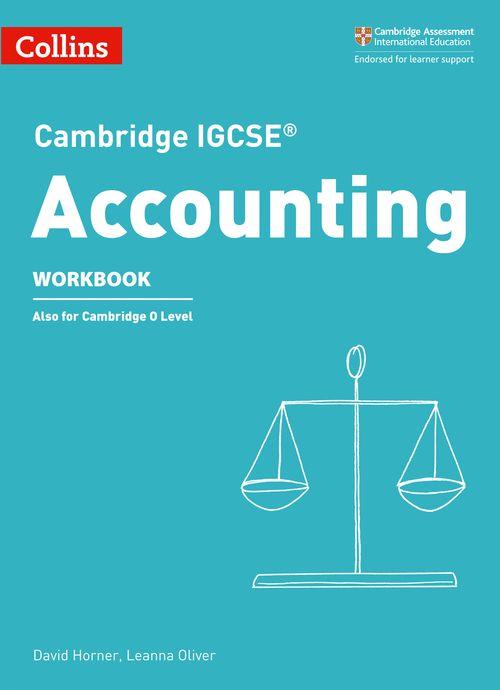 CAMBRIDGE IGCSE ACCOUNTING -   WORKBOOK