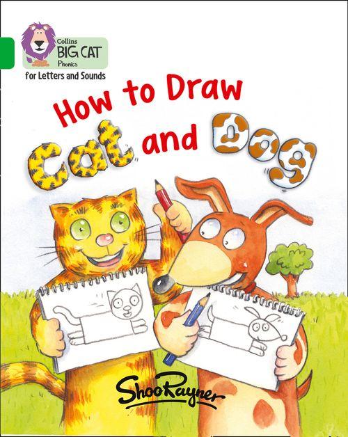 HOW TO DRAW CAT & DOG-Big Cat Phonics for Letters and Sounds