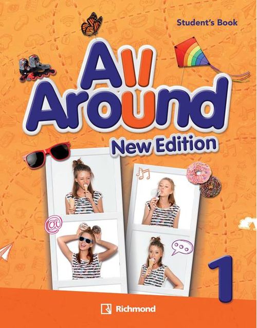 ALL AROUND 1 - STUDENT`S with WB *New Edition*