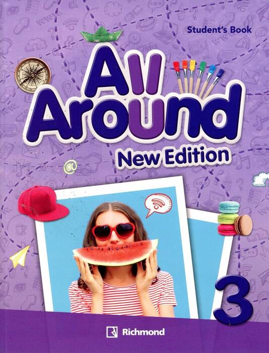 ALL-AROUND-3---STUDENT-S-with-WB--New-Edition-