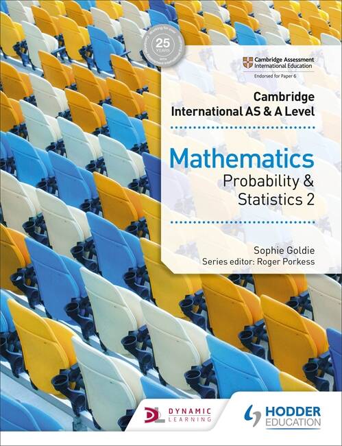 CAMBRIDGE INT. A/AS PROBABILITY AND STATISTICS 2 -  ST`S