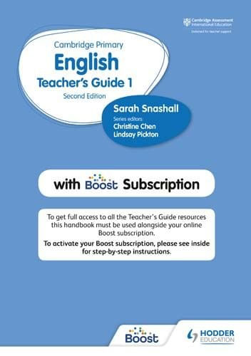 HODDER-CAMBRIDGE-PRIMARY-ENGLISH---STAGE-1----TCH-S-WITH-BOOST-SUBSCRIPTION----2nd-Edition-