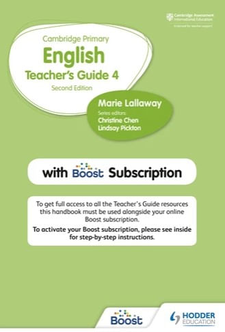 HODDER CAMBRIDGE PRIMARY ENGLISH  - STAGE 4 - TCH`S WITH BOOST SUBSCRIPTION *2nd Edition*