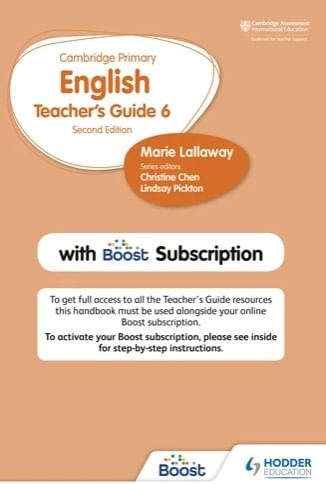HODDER CAMBRIDGE PRIMARY ENGLISH  - STAGE 6 - TCH`S WITH BOOST SUBSCRIPTION *2nd Edition*