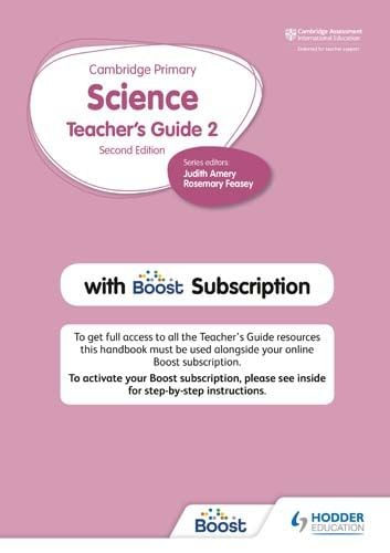 HODDER CAMBRIDGE PRIMARY SCIENCE  - STAGE 2 -TCH`S WITH BOOST SUBSCRIPTION  *2nd Edition*