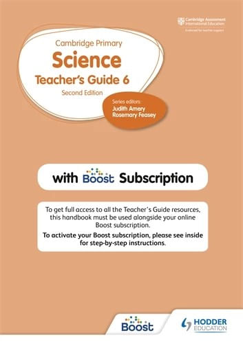 HODDER CAMBRIDGE PRIMARY SCIENCE  - STAGE 6 -TCH`S WITH BOOST SUBSCRIPTION  *2nd Edition*