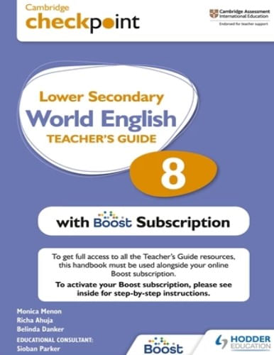 CAMBRIDGE-CHECKPOINT-LOWER-SECONDARY-WORLD-ENGLISH-8--TCH-S-WITH-BOOST-SUBSCRIPTION