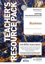 CAMBRIDGE-INTERNATIONAL-AS---A-LEVEL-BUSINESS-STUDIES----Tch-s-ResourcePack-with-Boost-Subs