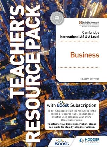 CAMBRIDGE-INTERNATIONAL-AS---A-LEVEL-BUSINESS-STUDIES----Tch-s-ResourcePack-with-Boost-Subs