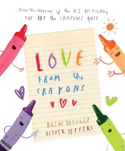 LOVE FROM THE CRAYONS  - Penguin USA  *Hardback*