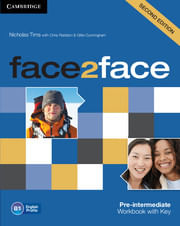 FACE2FACE   PRE INTERMEDIATE-  WORKBOOK with key   2nd Ed