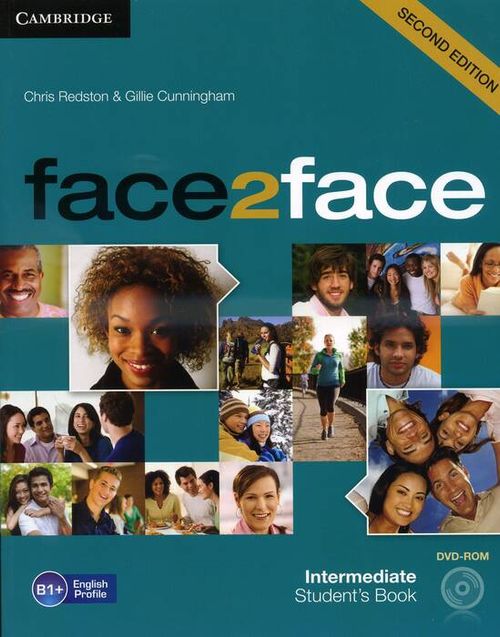 FACE2FACE  INTERMEDIATE -  STUDENT`S with DVD-ROM  2nd Ed