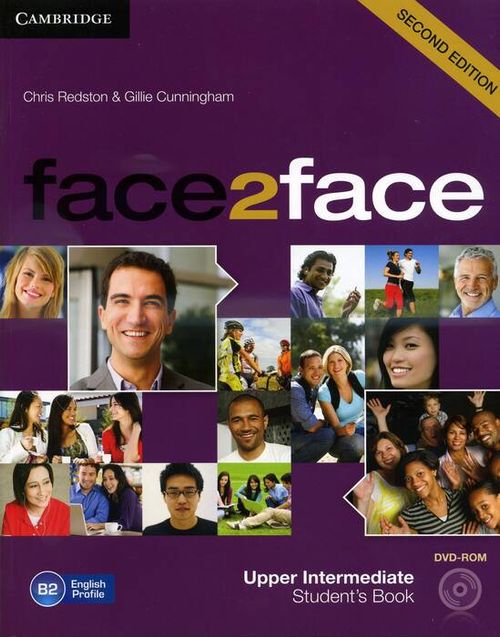 FACE2FACE  UPPER-INTERMEDIATE -  STUDENT`S w/DVD-ROM  2nd Ed
