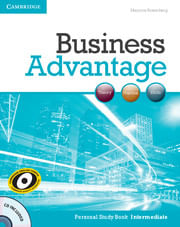 BUSINESS ADVANTAGE  INTERMEDIATE - Personal Study w/CD