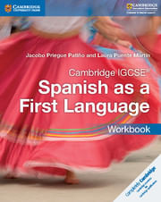 CAMBRIDGE IGCSE SPANISH AS A FIRST LANGUAGE - Workbook