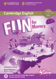 FUN FOR  MOVERS- TEACHER`S   w/Download Audio **4th Edition*