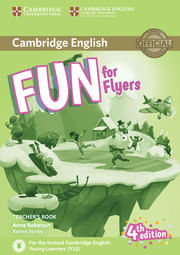 FUN FOR FLYERS- TEACHER`S   w/Download Audio **4th Edition*