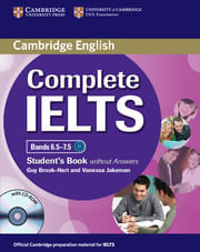 COMPLETE IELTS Bands 6.5-7.5 -  STUDENT`S with CD-ROM