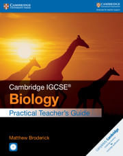 CAMBRIDGE-IGCSE-BIOLOGY----PRACTIC-TEACHER-S-GUIDE-w-CD-ROM