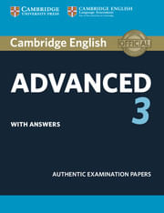 CAMBRIDGE  ENGLISH ADVANCED 3 - St`s with key