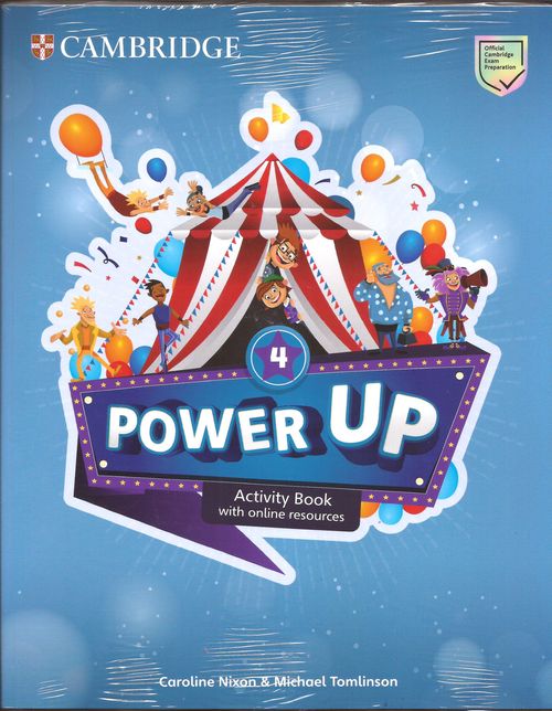 POWER UP 4 -    ACTIVITY BOOK w/Online Resources & H.Booklet #