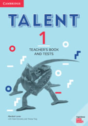 TALENT 1 -  TEACHER'S BOOK AND TESTS