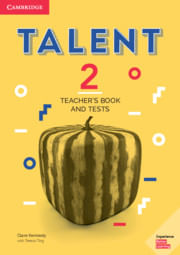 TALENT 2 -  TEACHER'S BOOK AND TESTS